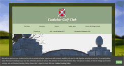 Desktop Screenshot of castlebargolfclub.ie