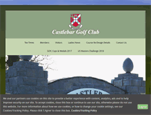 Tablet Screenshot of castlebargolfclub.ie